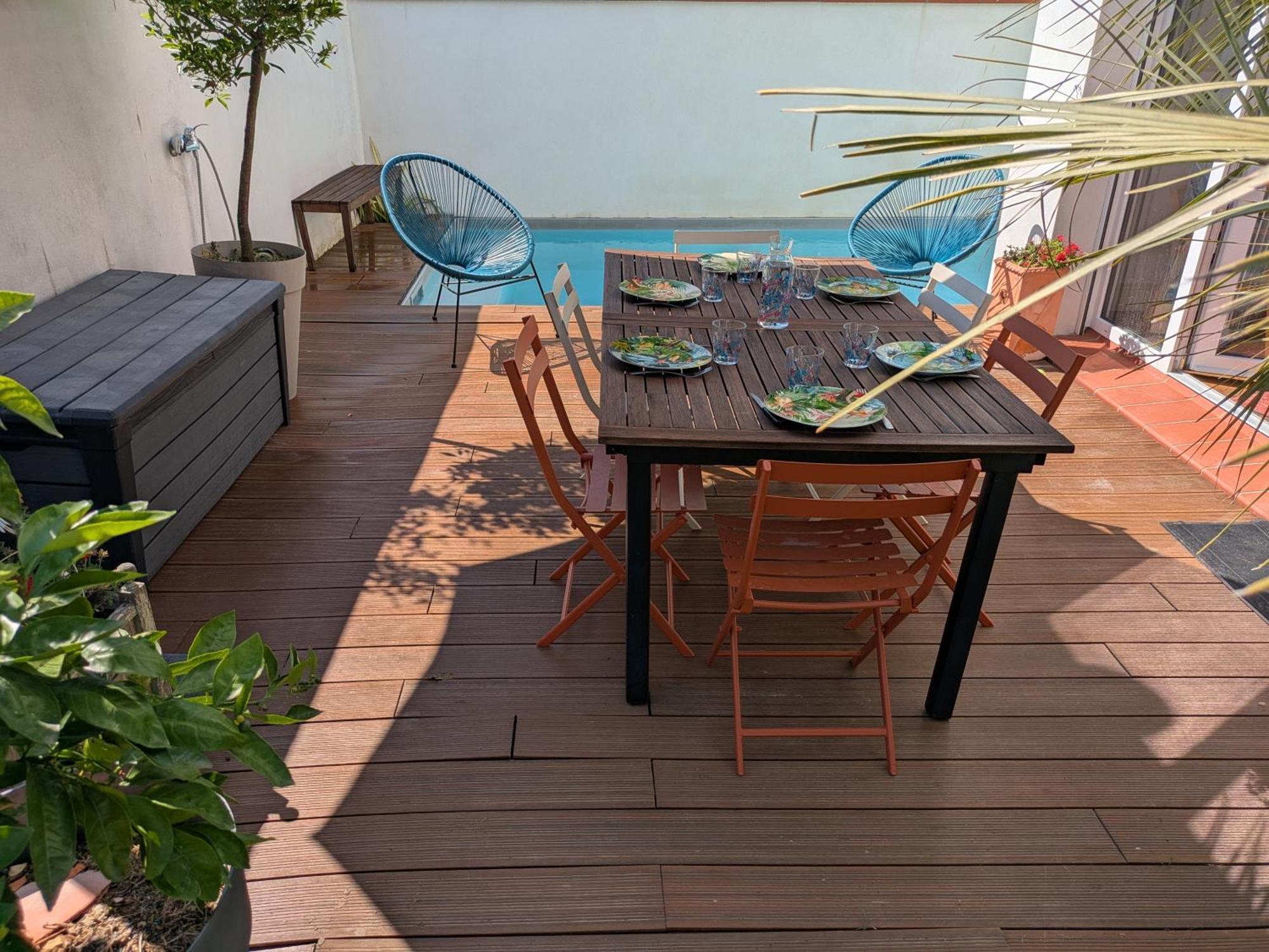 Belle Maison, Beau Quartier, Piscine, Proche Centre, 5 Villa Toulouse